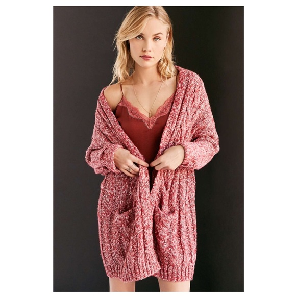 Urban Outfitters Sweaters - Urban Outfitters cable sleeve cardigan!